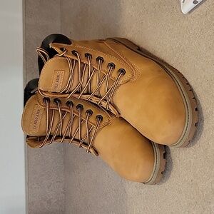 US Polo Assn. Men's Size 5M Beige Suede Boots